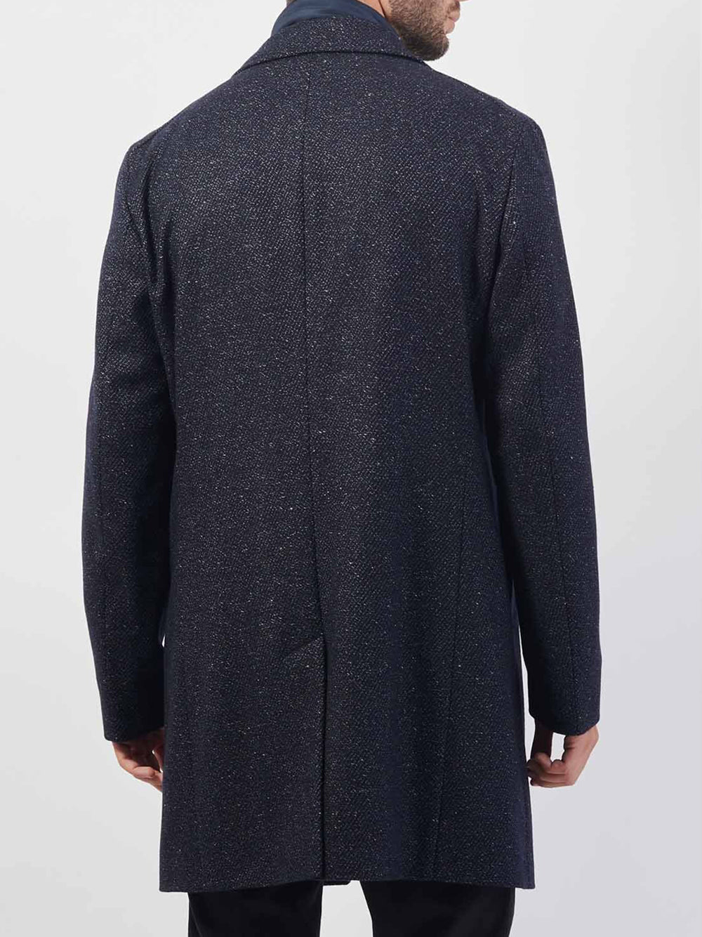 Cappotto Hugo Boss Hyde da Uomo - Blu