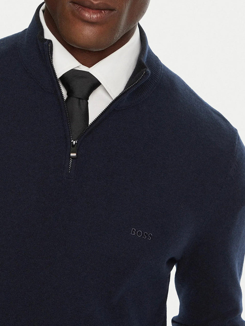 Pullover Hugo Boss Emarlo da Uomo - Blu