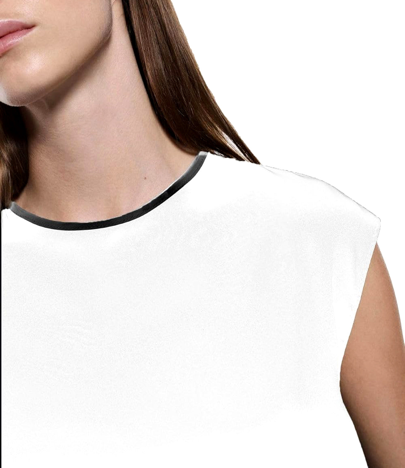 Imperial Blusa Donna Mod. RGJ6IDG OFF WHITE WHITE Bianco