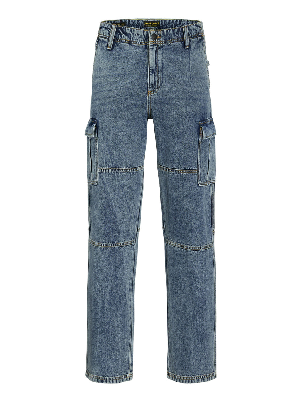 Jeans Cargo Jack e Jones Eddie da Uomo - Denim