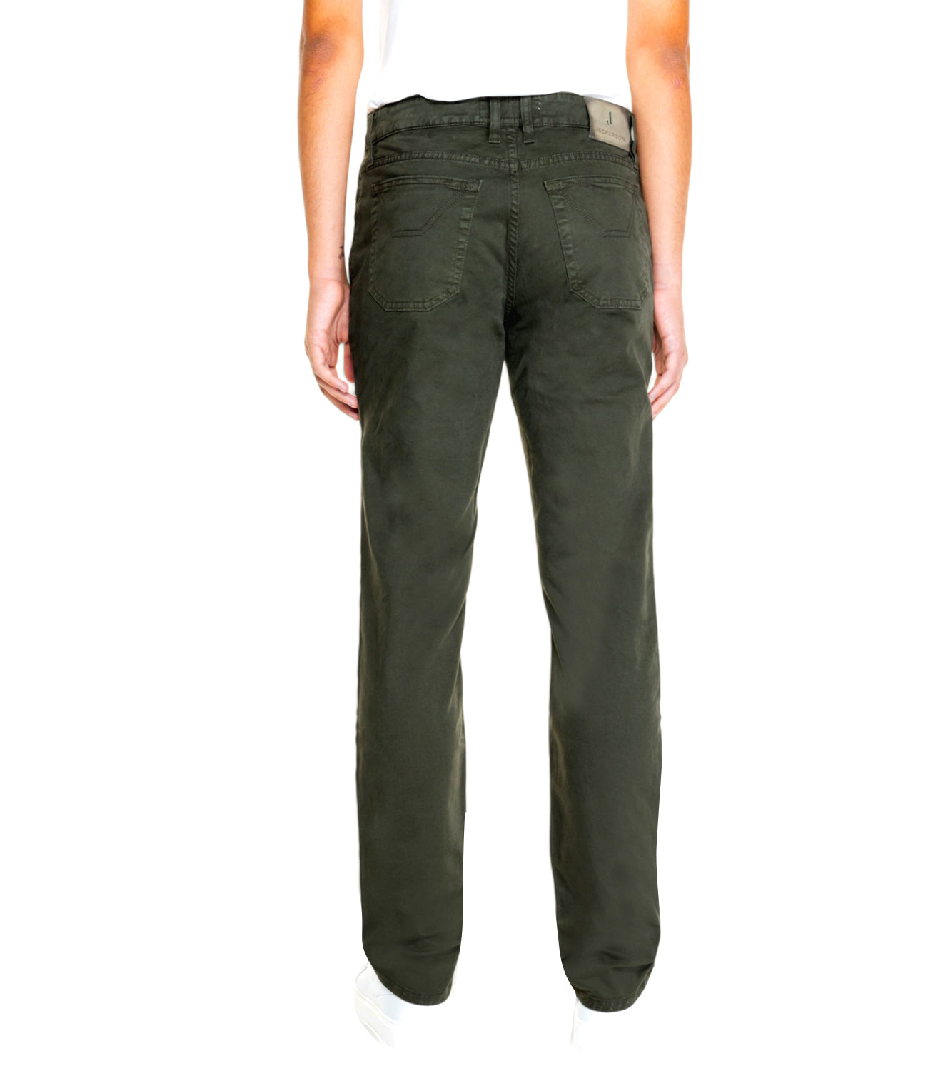 Jeckerson Pantalone 5 Tasche Uomo Mod. PA077 JOHNGABA001 5052 Verde