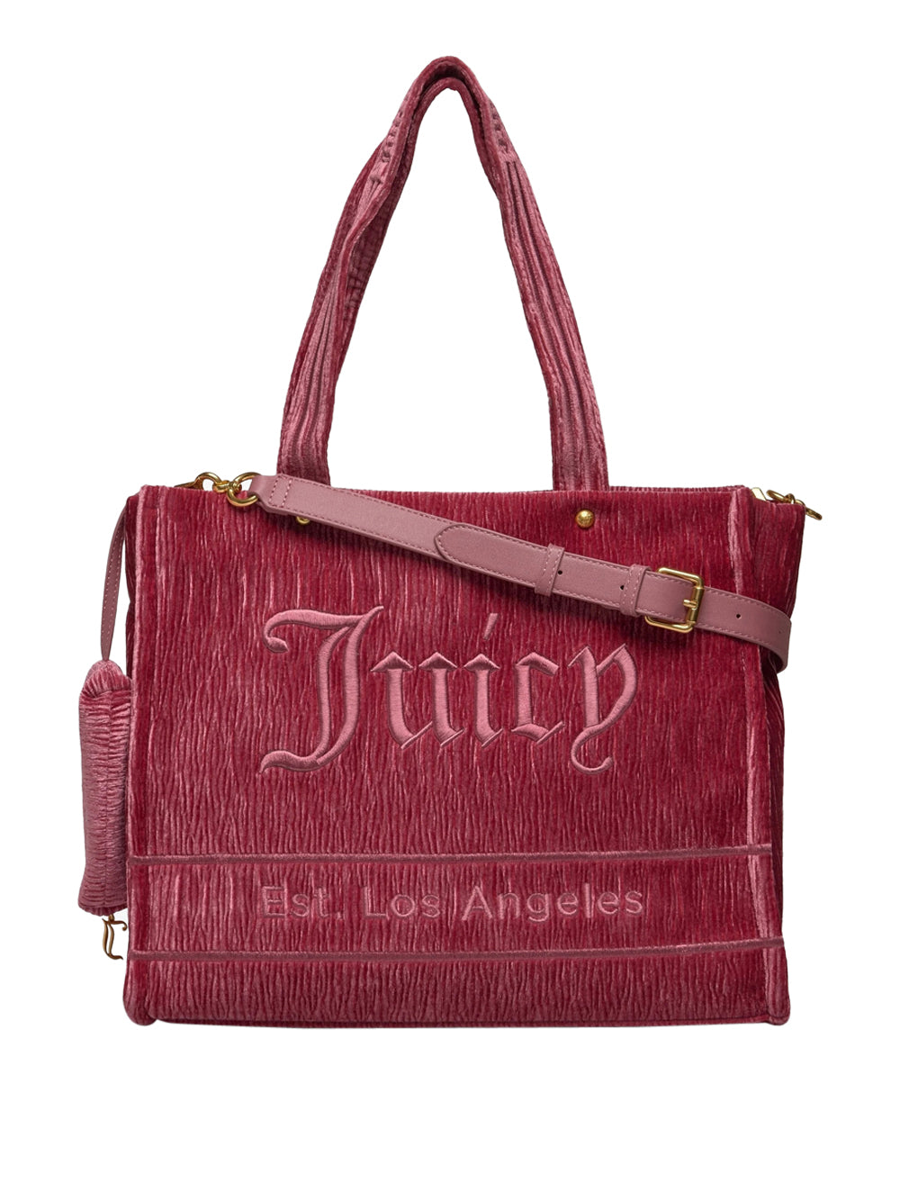 Borsa Shopper Juicy Couture Iris Large da Donna - Rosa