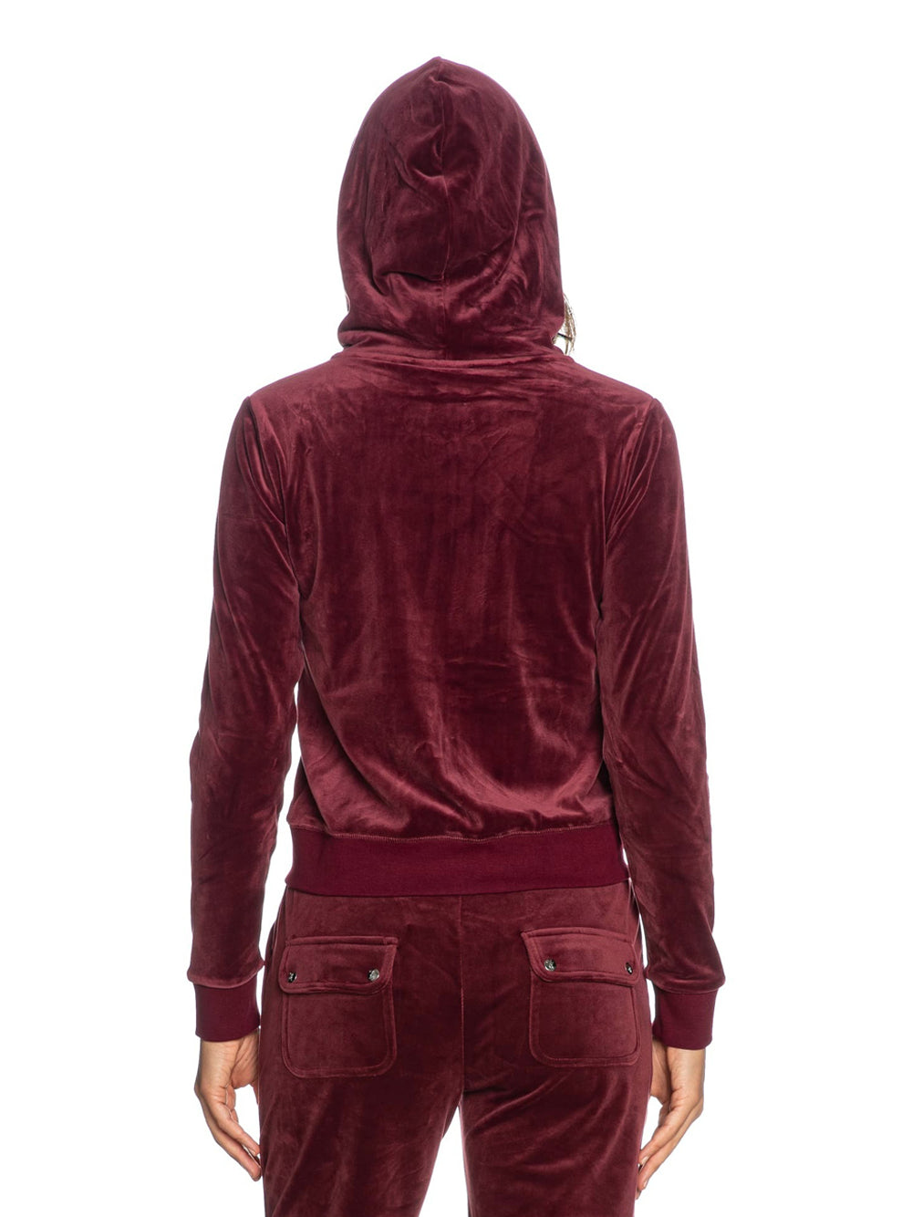 Felpa Zip Juicy Couture Robertson da Donna - Bordeaux