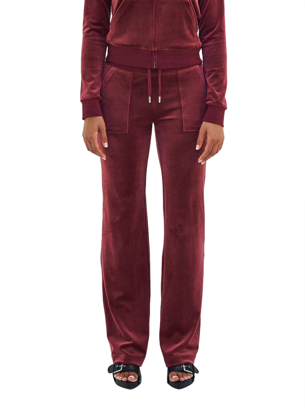 Pantalone Tuta Juicy Couture Del Ray da Donna - Bordeaux