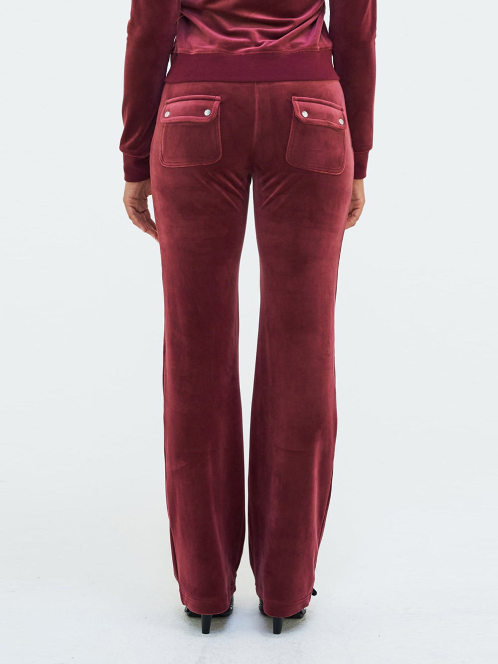 Pantalone Tuta Juicy Couture Del Ray da Donna - Bordeaux