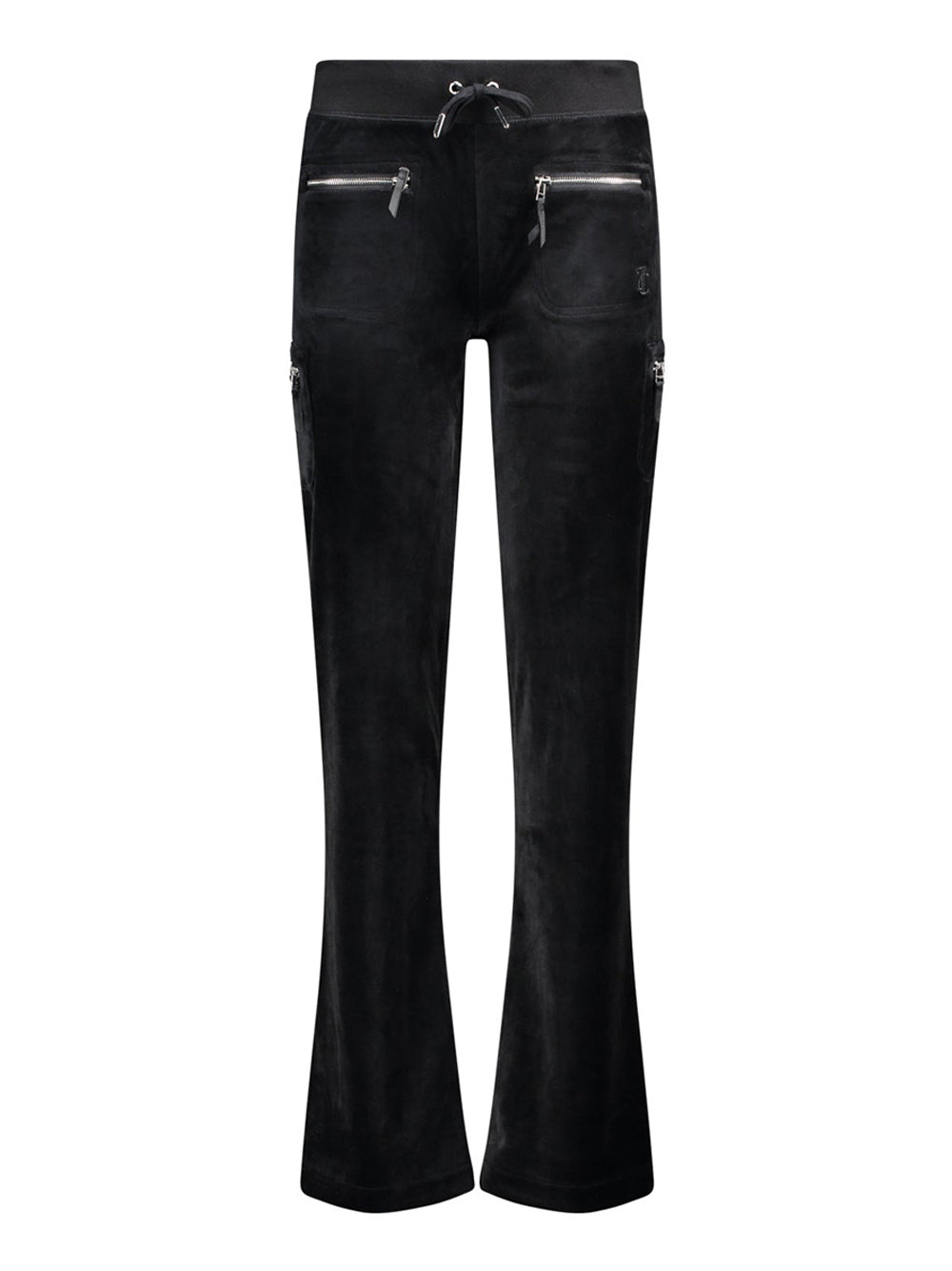 Pantalone Zampa Juicy Couture Layla Moto da Donna - Nero