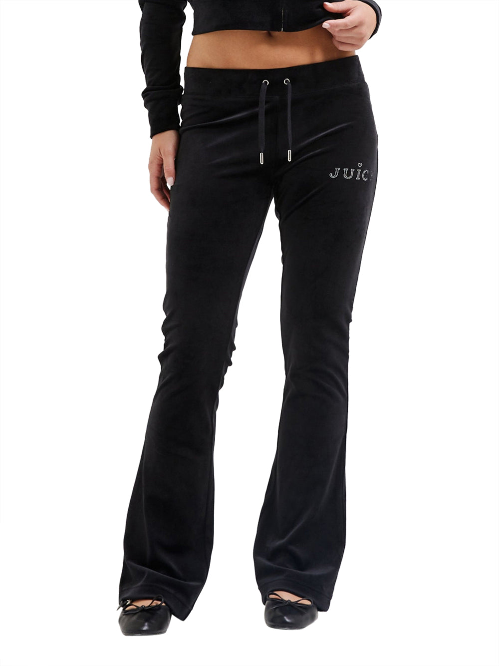 Pantalone Tuta Juicy Couture Regal Lisa da Donna - Nero