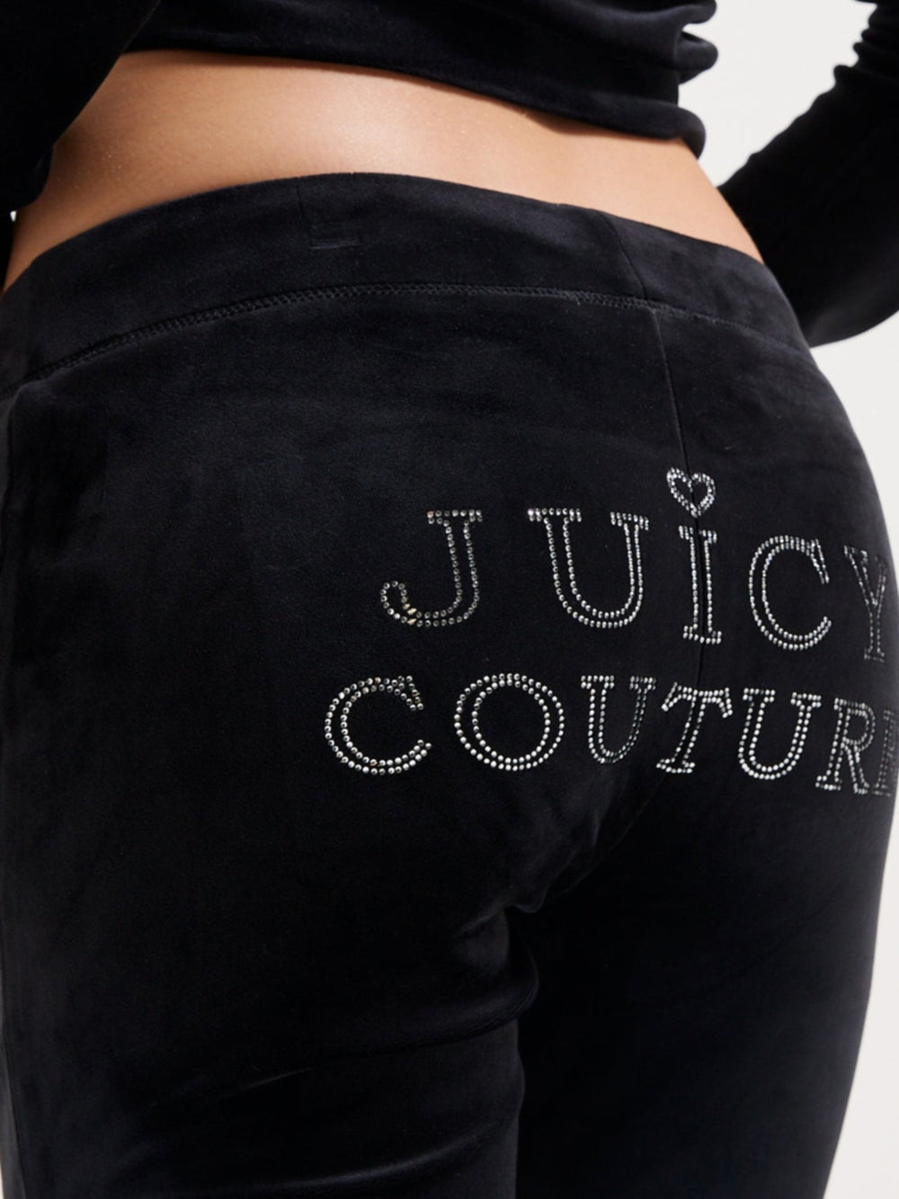 Pantalone Tuta Juicy Couture Regal Lisa da Donna - Nero