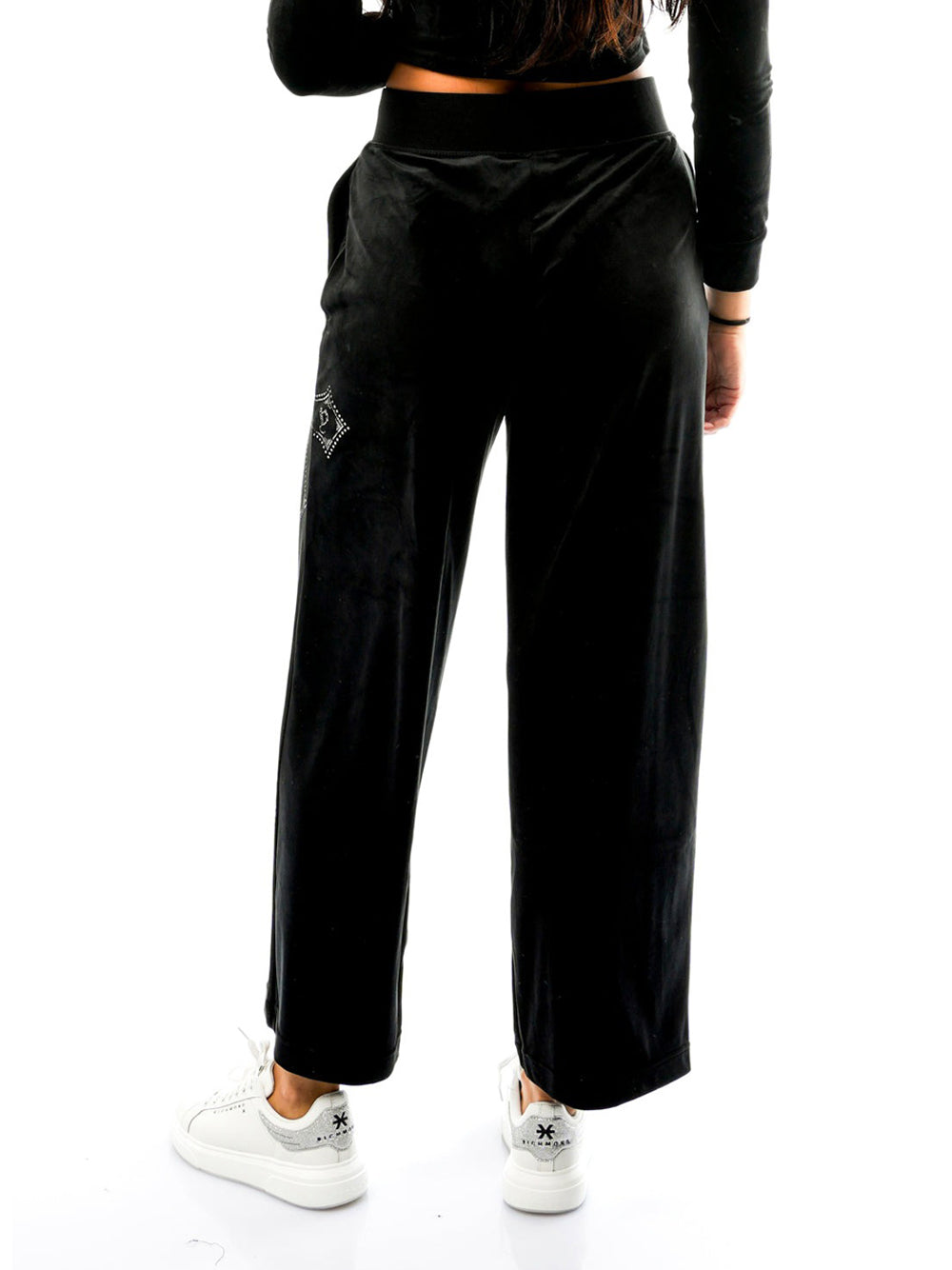 Pantalone Tuta Juicy Couture Cross Jerry da Donna - Nero