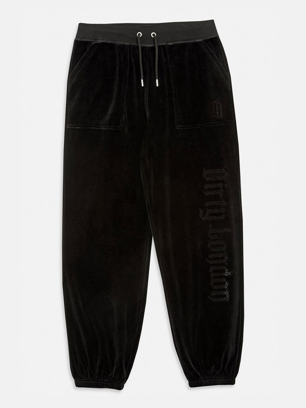 Pantalone Jogger Juicy Couture Baylen Diamante Unisex - Nero