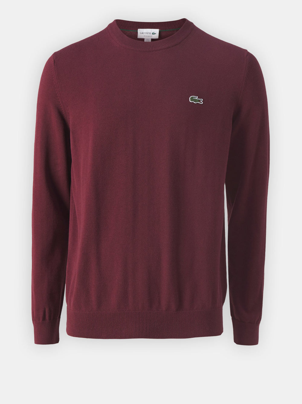 Lacoste Pullover Uomo Mod. AH0128 BZD Bordeau Rosso