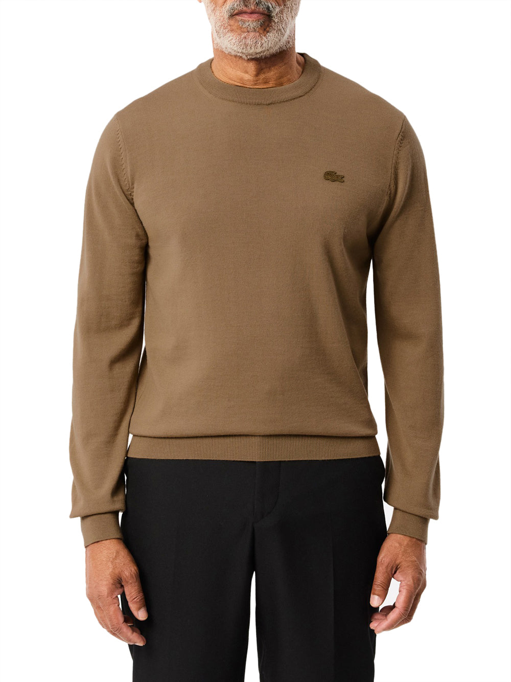 Pullover Lacoste da Uomo - Marrone