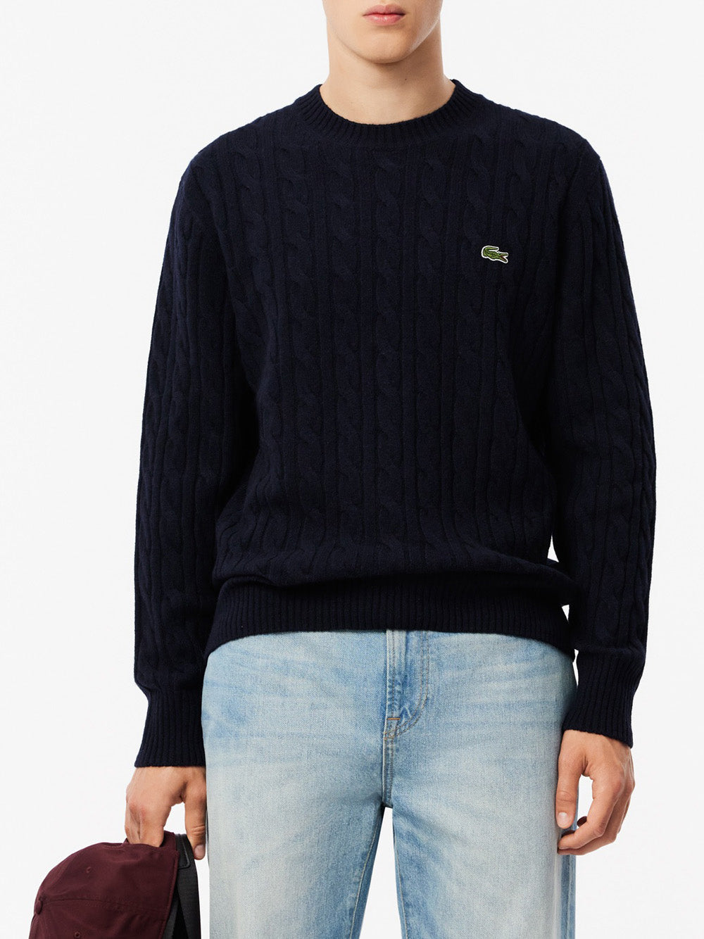 Pullover Lacoste da Uomo - Blu