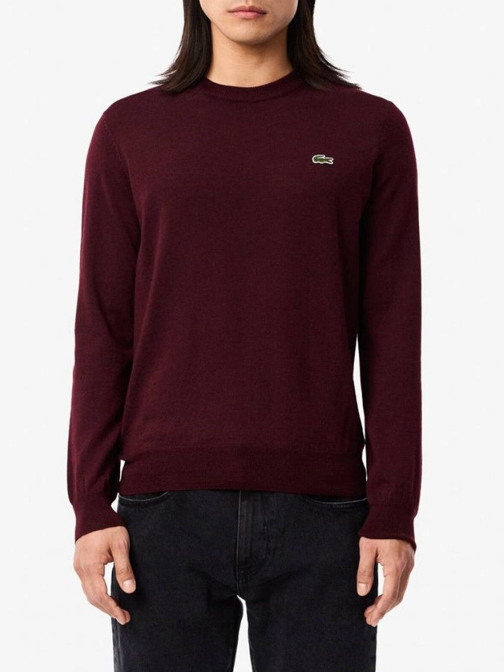 Pullover Lacoste da Uomo - Bordeaux