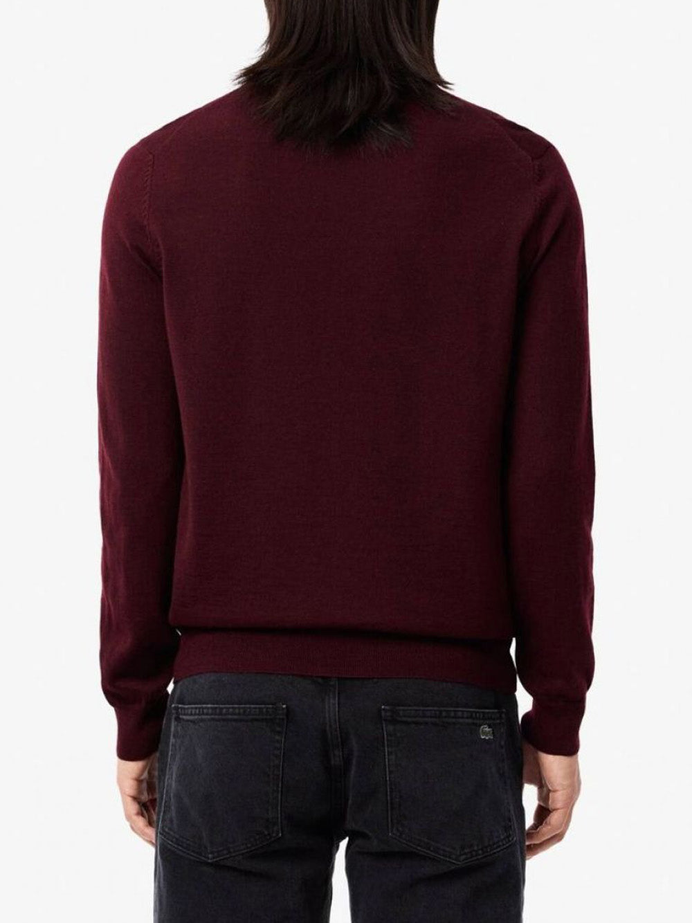 Pullover Lacoste da Uomo - Bordeaux