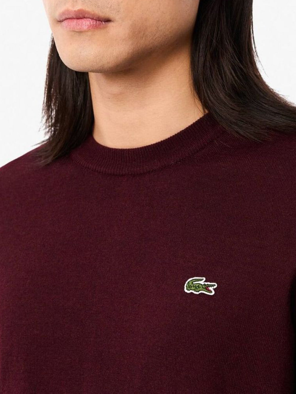 Pullover Lacoste da Uomo - Bordeaux