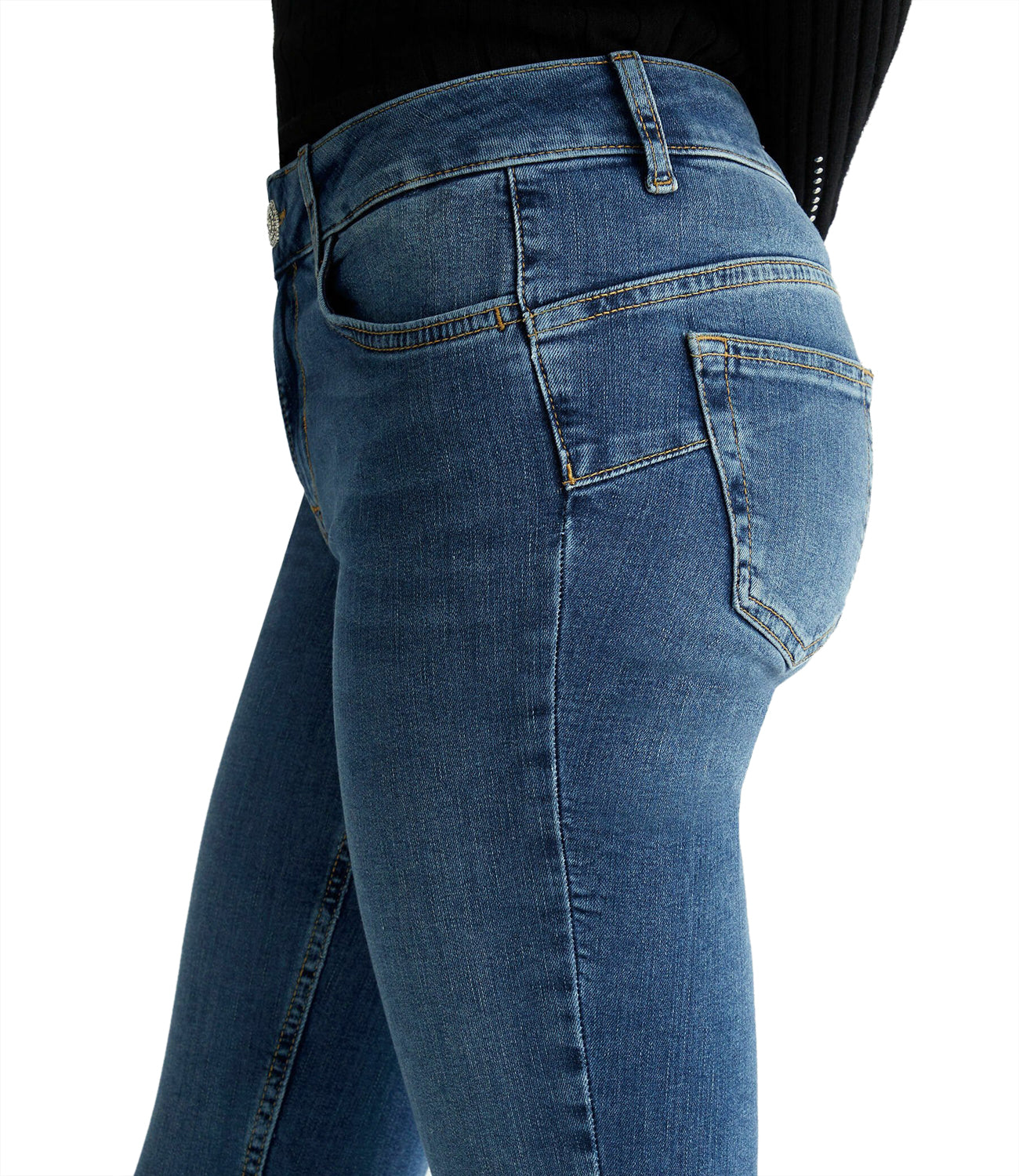 Liu Jo Liu Jo Jeans Regular B.Up Fly Reg.W. Donna Mod. UF4022D4896 78738 Den.Blue Dk.Coast Wa