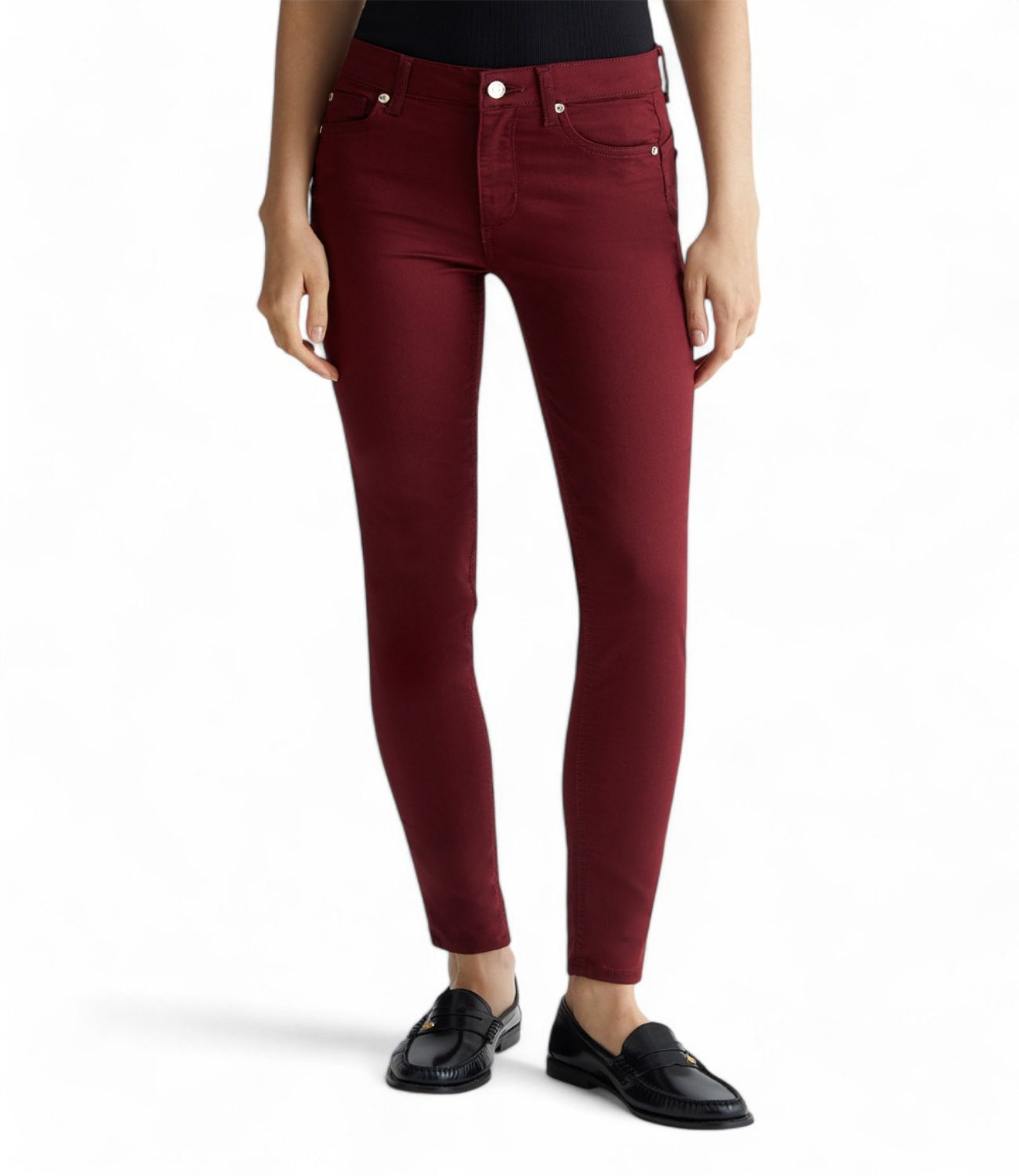 Liu Jo Liu Jo Pantalone B.Up Divine H.W. Donna Mod. WF4317T7144 91529 Wine Jet