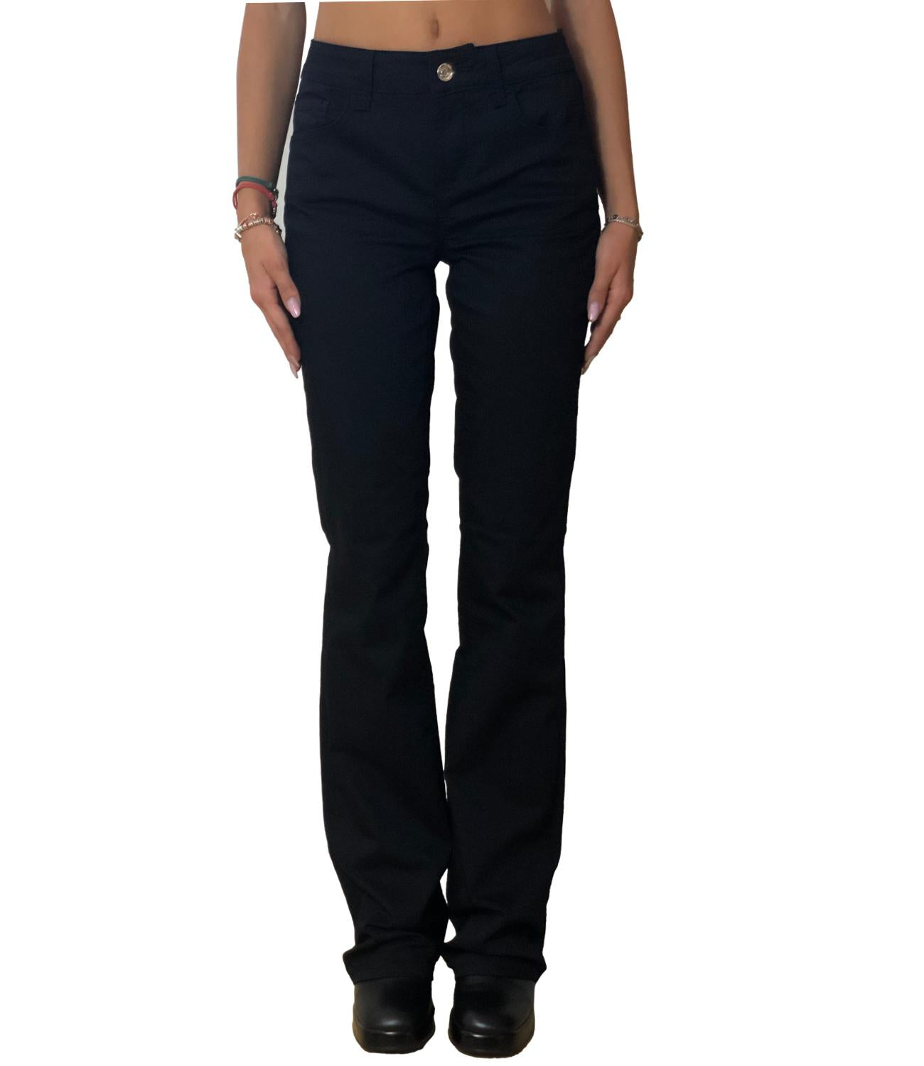 Liu Jo Liu Jo Pantalone Pant. Boot Cut Reg.W. Donna Mod. WF4477T7144 22222 Nero