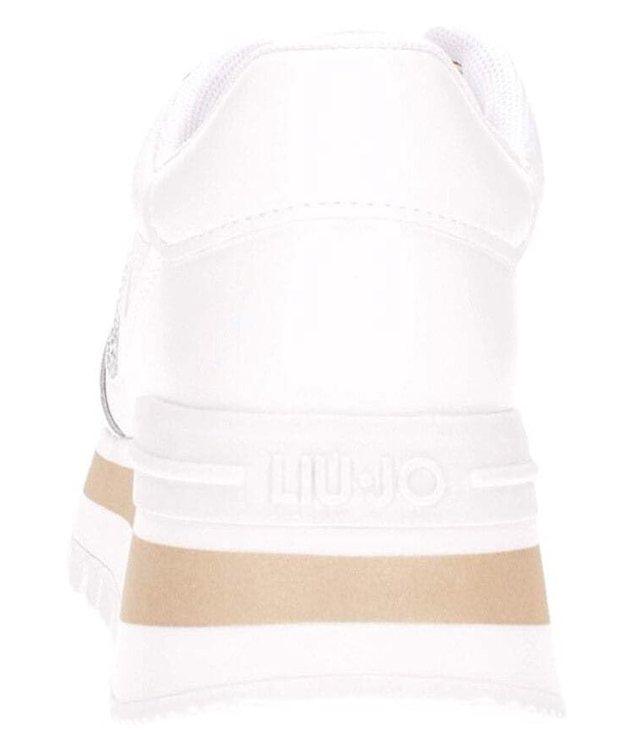 Liu Jo Liu Jo Sneakers AMAZING 20 - SNEAKER CALF LEATHER/TUMBLED OFF WHITE Donna Mod. BF4057 AMAZING20 PX331 01065 WHITE Bianco