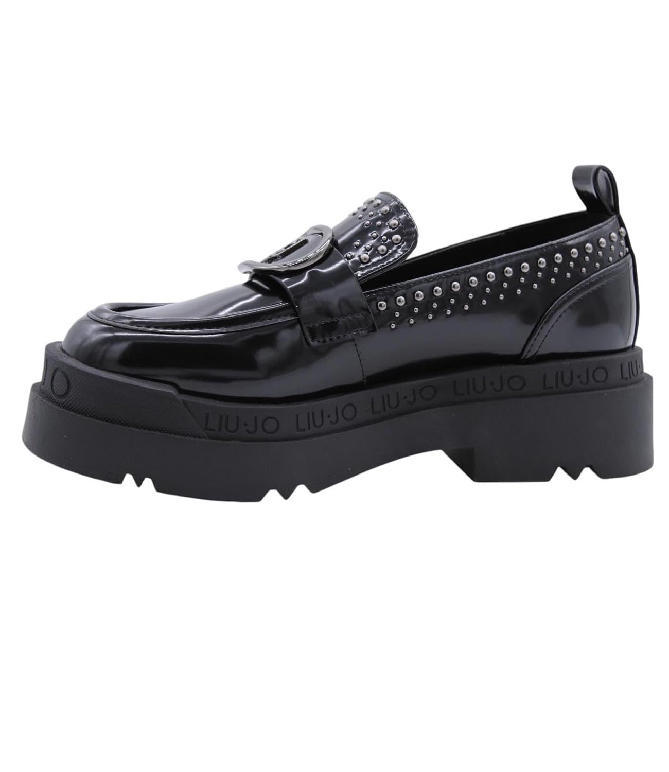 Liu Jo Liu Jo Mocassino LOVE 58 - MOCASSINO BOX SPREADING BLACK Donna Mod. SF4069 LOVE58 EX196 22222 BLACK Nero