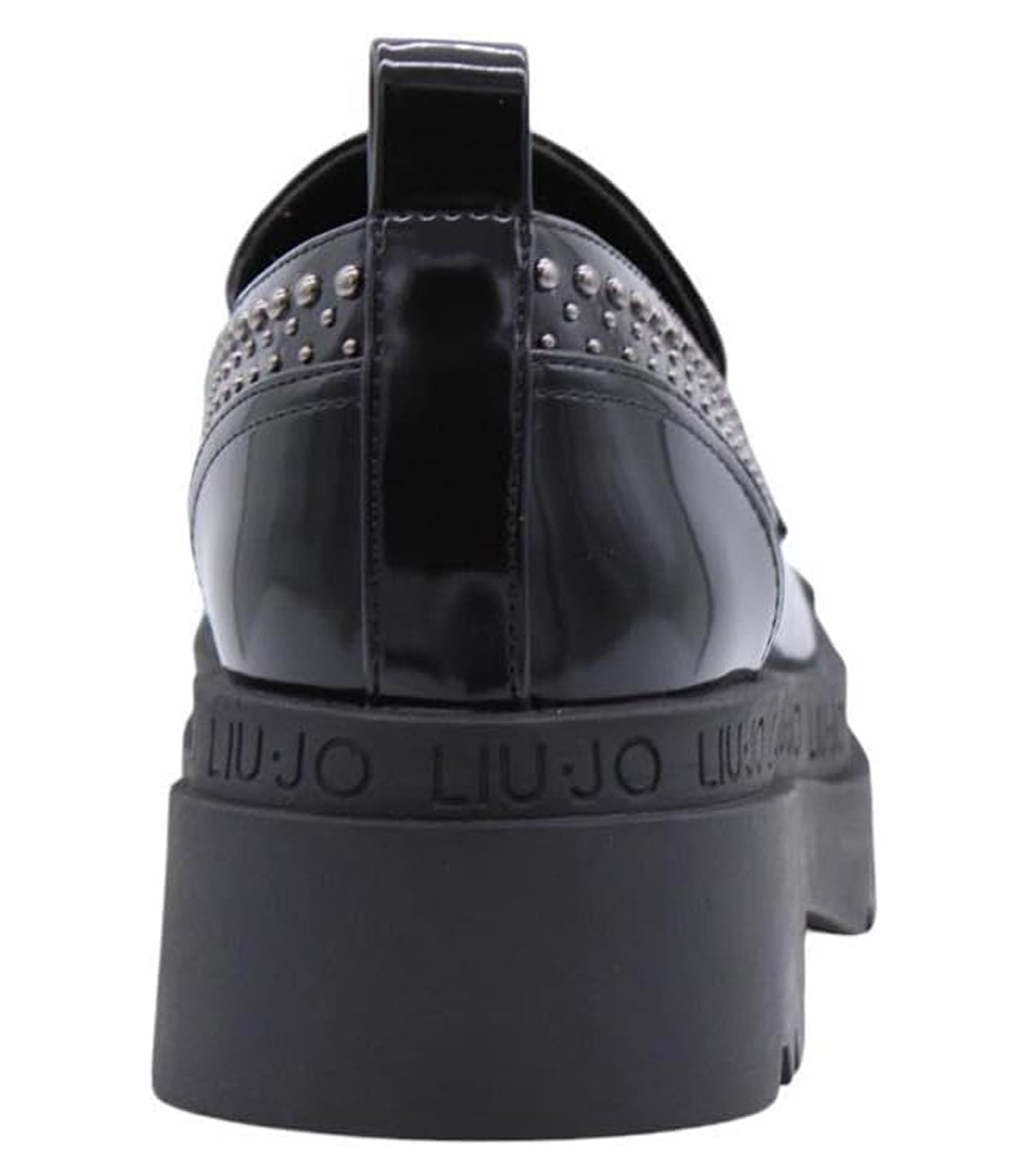 Liu Jo Liu Jo Mocassino LOVE 58 - MOCASSINO BOX SPREADING BLACK Donna Mod. SF4069 LOVE58 EX196 22222 BLACK Nero