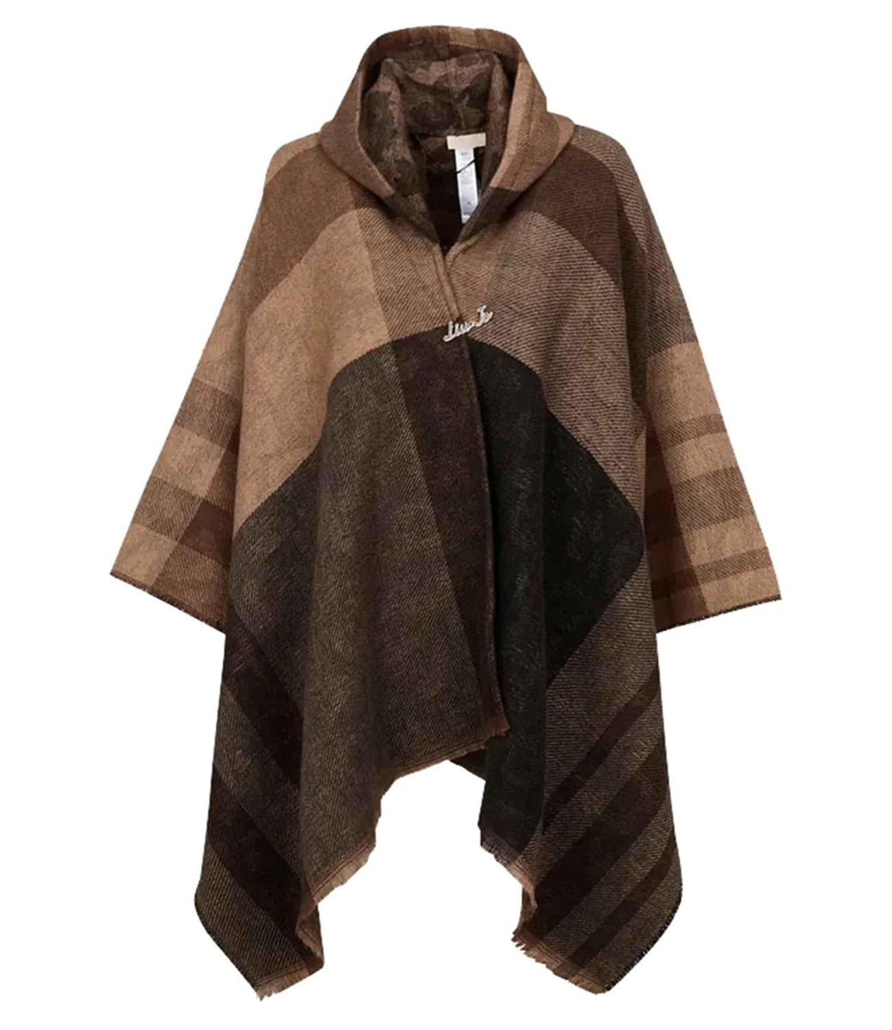 Liu Jo Liu Jo Poncho Poncho Check Animalier Donna Mod. 2F4023T0300 00533 T.MORO Marrone