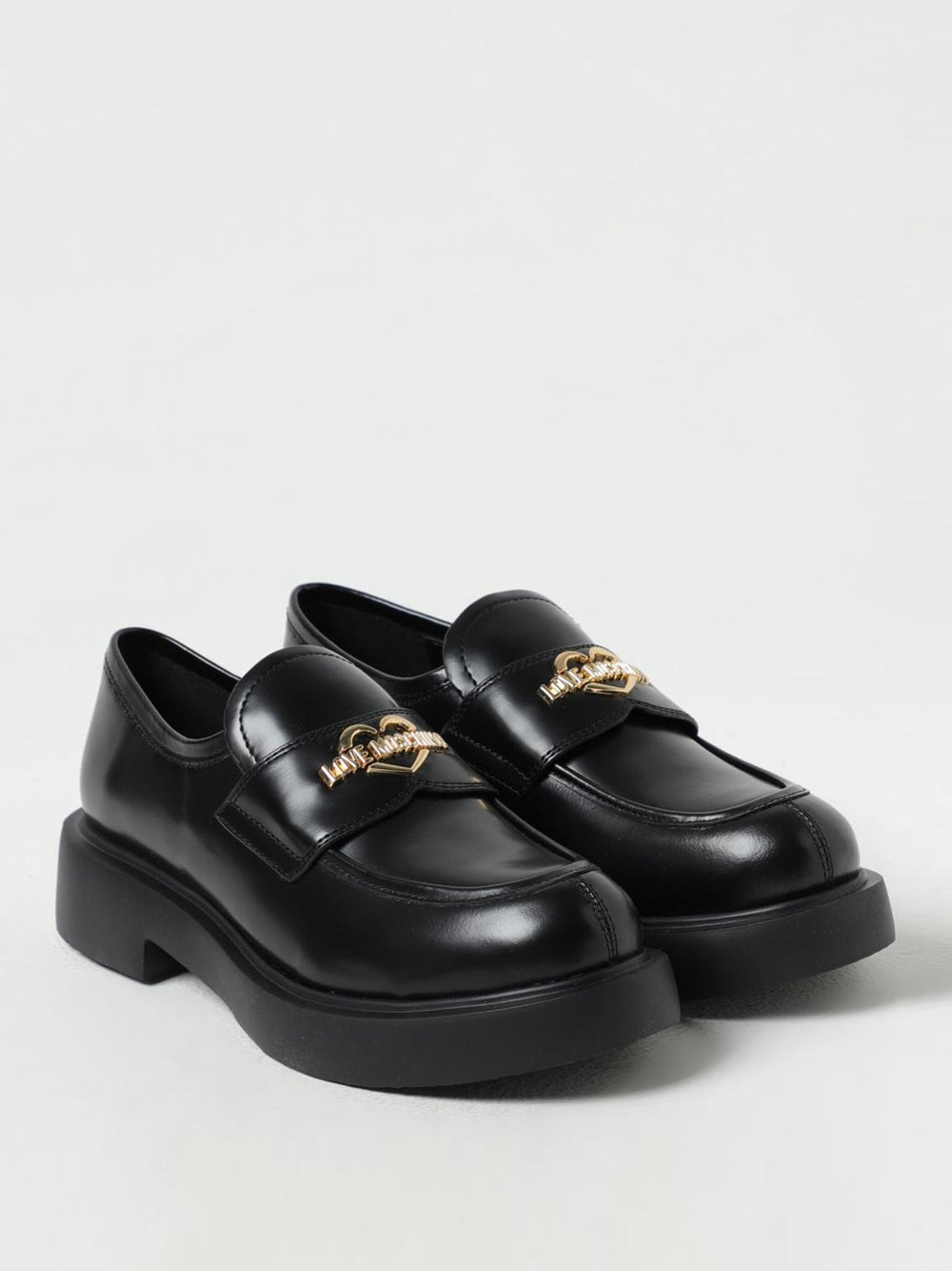 Mocassini Love Moschino City40 da Donna - Nero