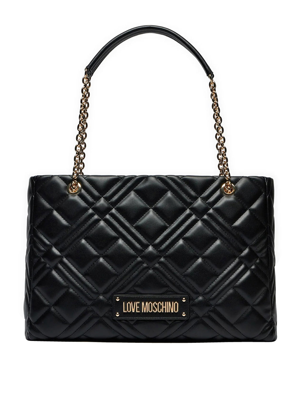 Borsa Shopper Love Moschino da Donna - Nero