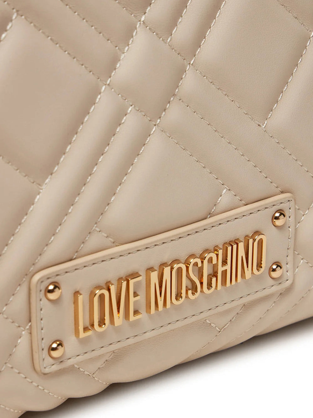 Borsa a Spalla Love Moschino da Donna - Avorio