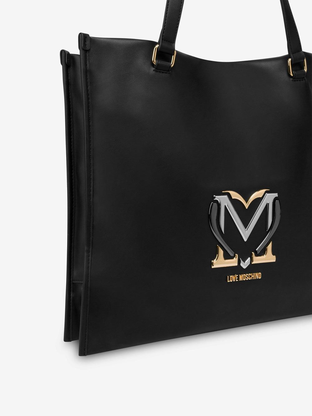 Borsa Shopper Love Moschino da Donna - Nero