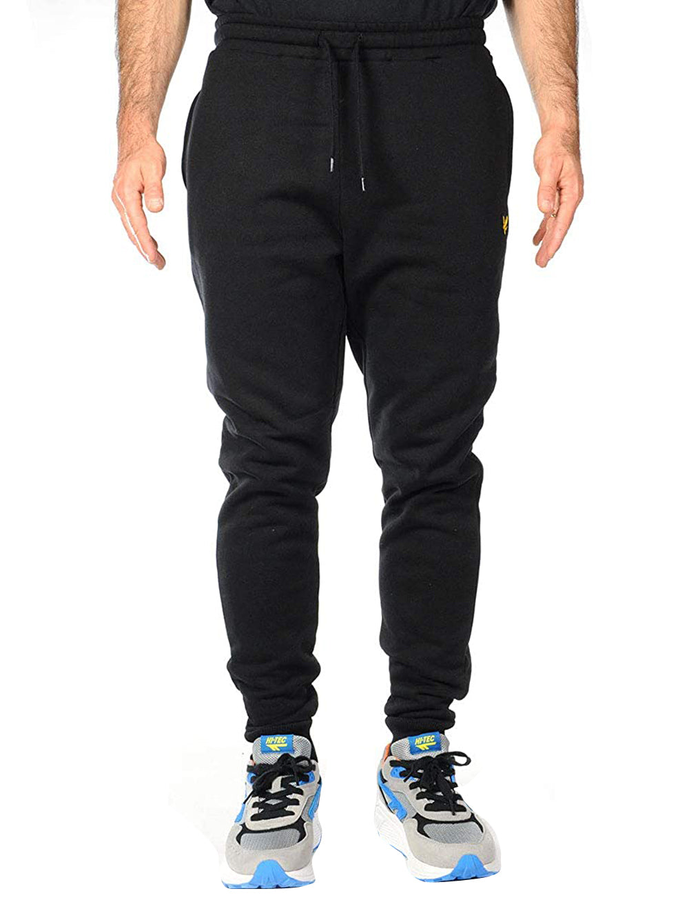 Lyle & Scott Lyle &amp; Scott Pantalone Tuta Brushed Back Sweat Pants Uomo Mod. ML1134V Z865 Jet Black