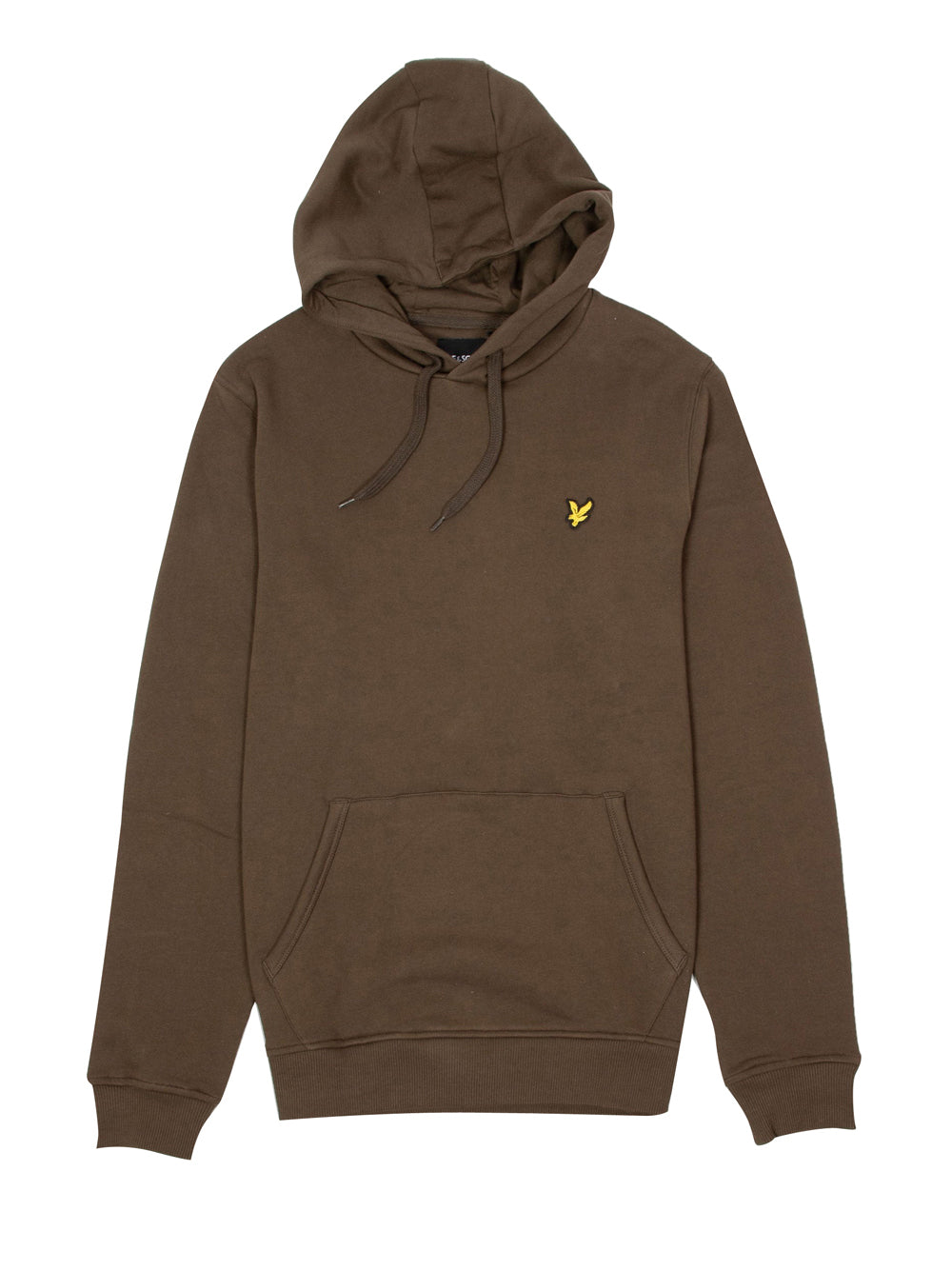 Lyle & Scott Felpa Cappuccio Lyle &amp; Scott Brushed Back da Uomo - Verde