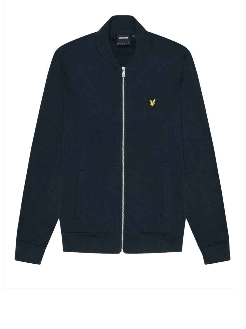 Lyle & Scott Felpa Zip Lyle &amp; Scott Jersey da Uomo - Blu