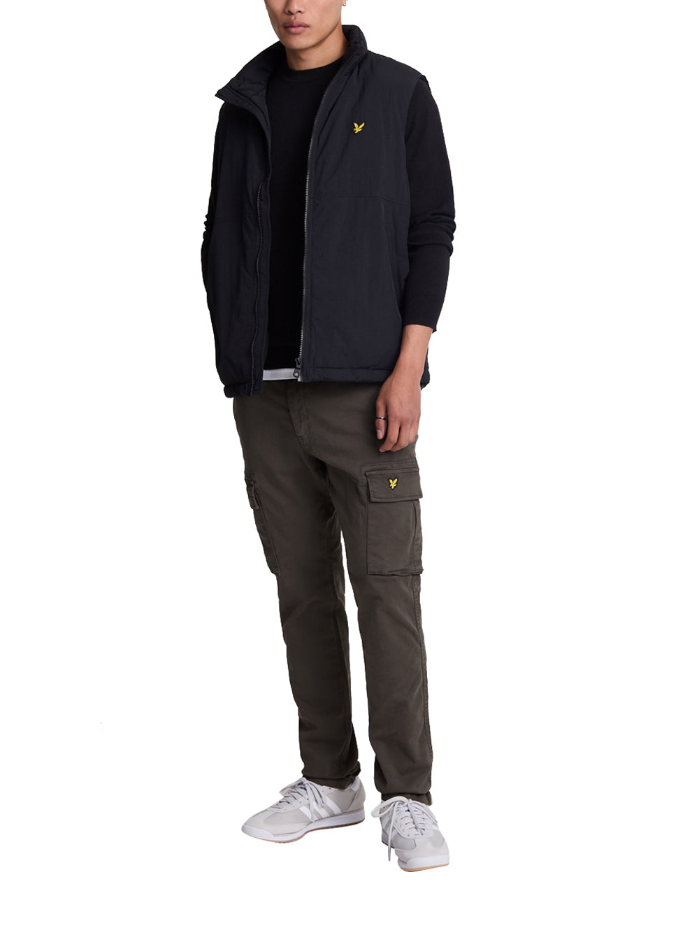 Lyle & Scott Lyle &amp; Scott Pantalone Cargo Cargo Pants Uomo Mod. TR2109ITA W893 Military Green