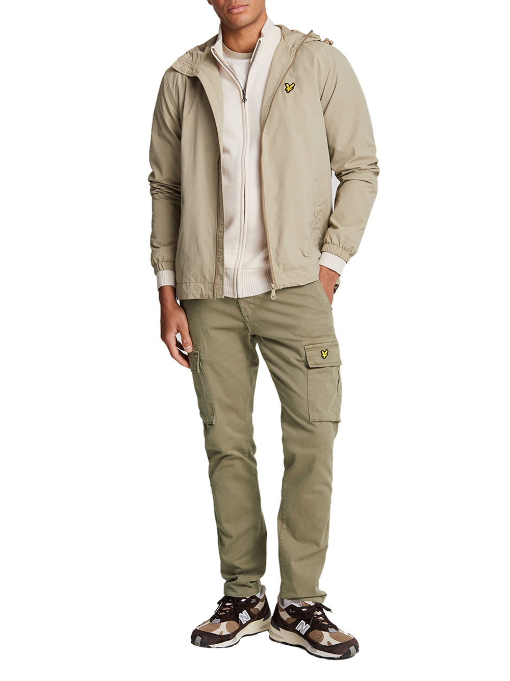 Lyle & Scott Lyle &amp; Scott Pantalone Cargo Cargo Pants Uomo Mod. TR2109ITA X510 Sage Green