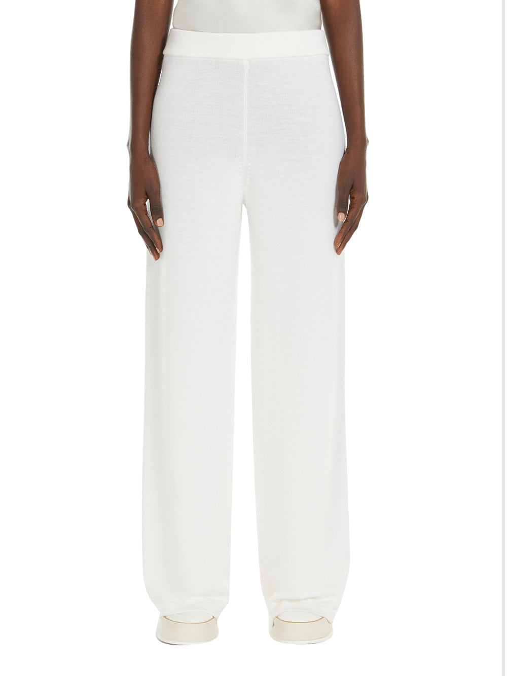 Pantalone Jogger Max Mara Epopea da Donna - Bianco