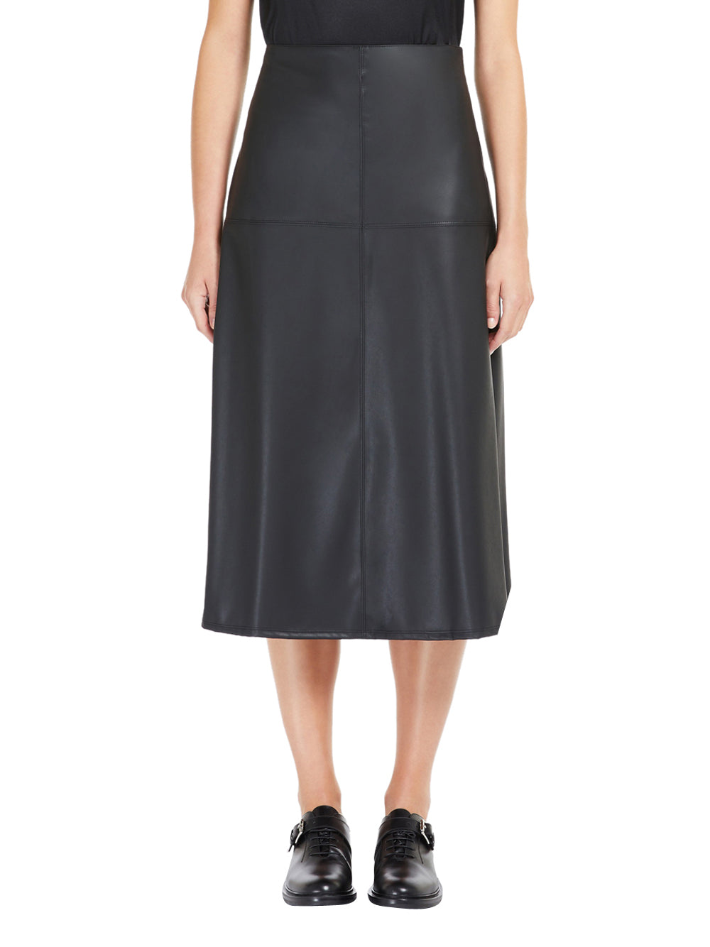 Gonna Midi Max Mara Scilli da Donna - Nero