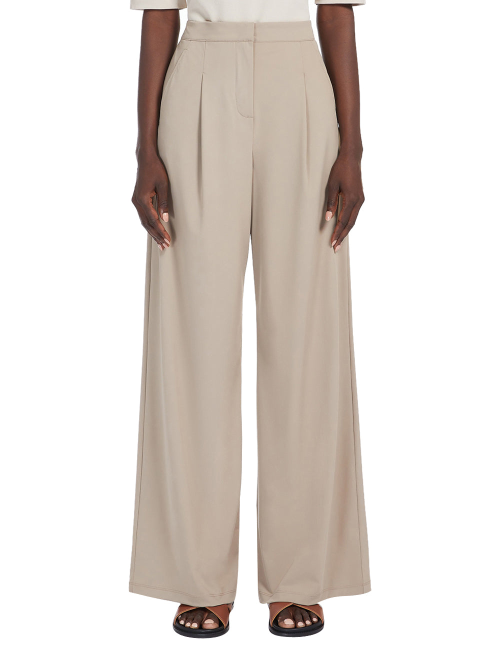 Pantalone Palazzo Max Mara Bonn da Donna - Marrone