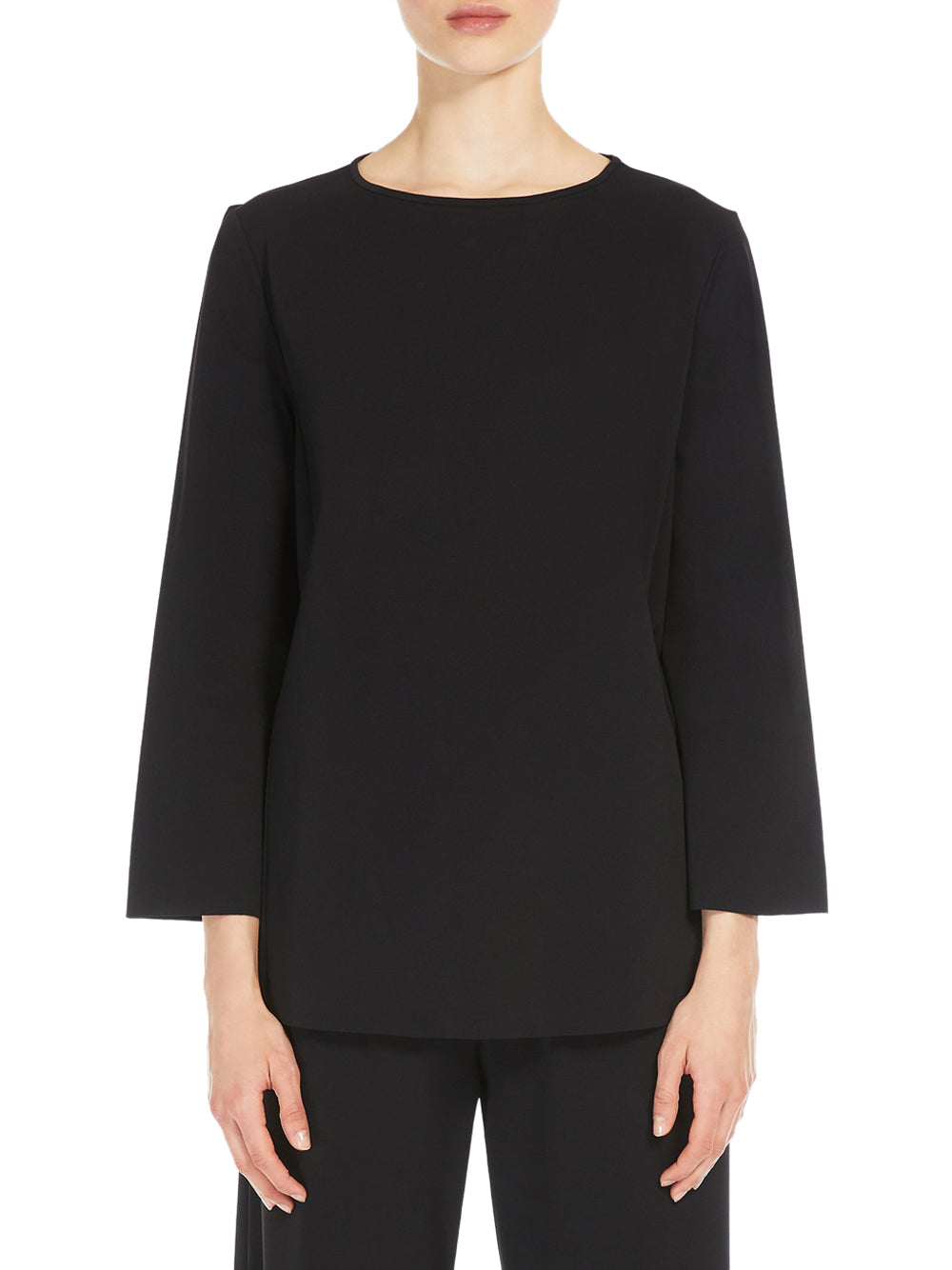 Blusa Max Mara Vignola da Donna - Nero