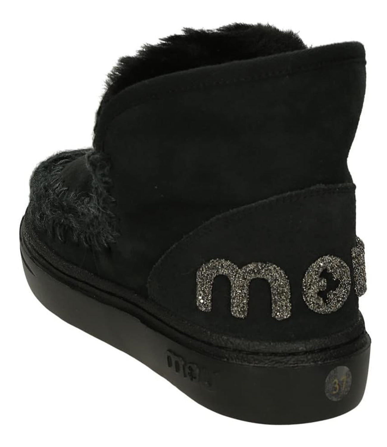 Mou Scarponcino Donna Mod. 411001A ESKIMO BOLD BKBK Black Nero