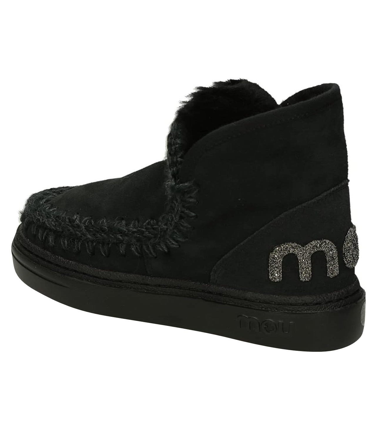 Mou Scarponcino Donna Mod. 411001A ESKIMO BOLD BKBK Black Nero