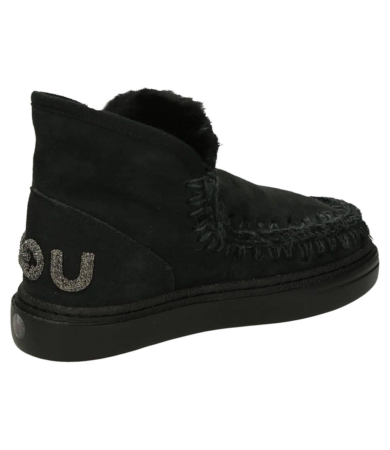 Mou Scarponcino Donna Mod. 411001A ESKIMO BOLD BKBK Black Nero