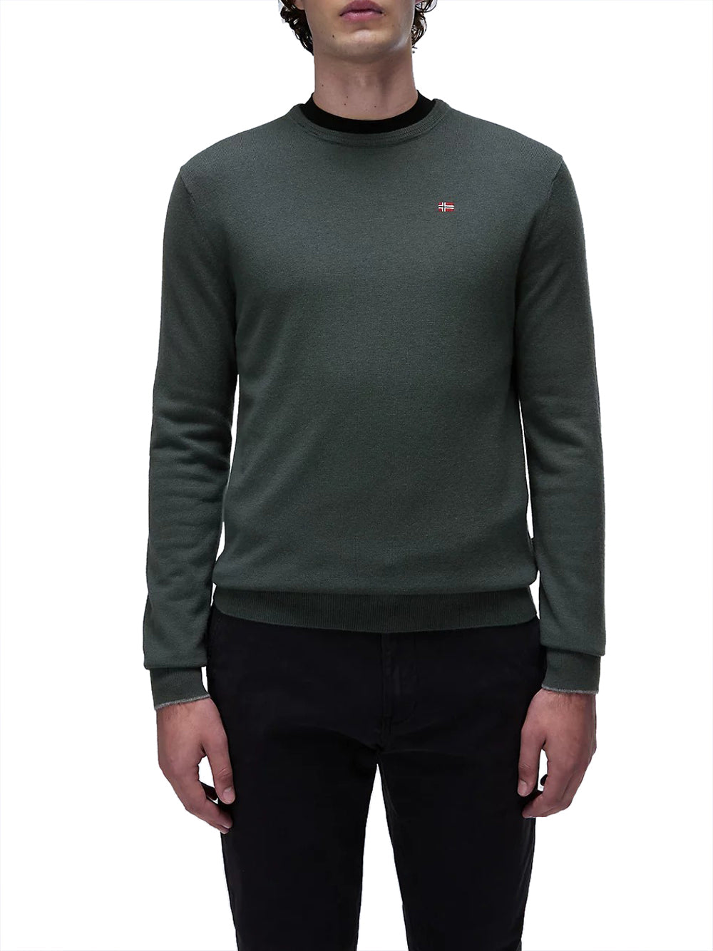 Maglione Napapijri Damavand da Uomo - Verde