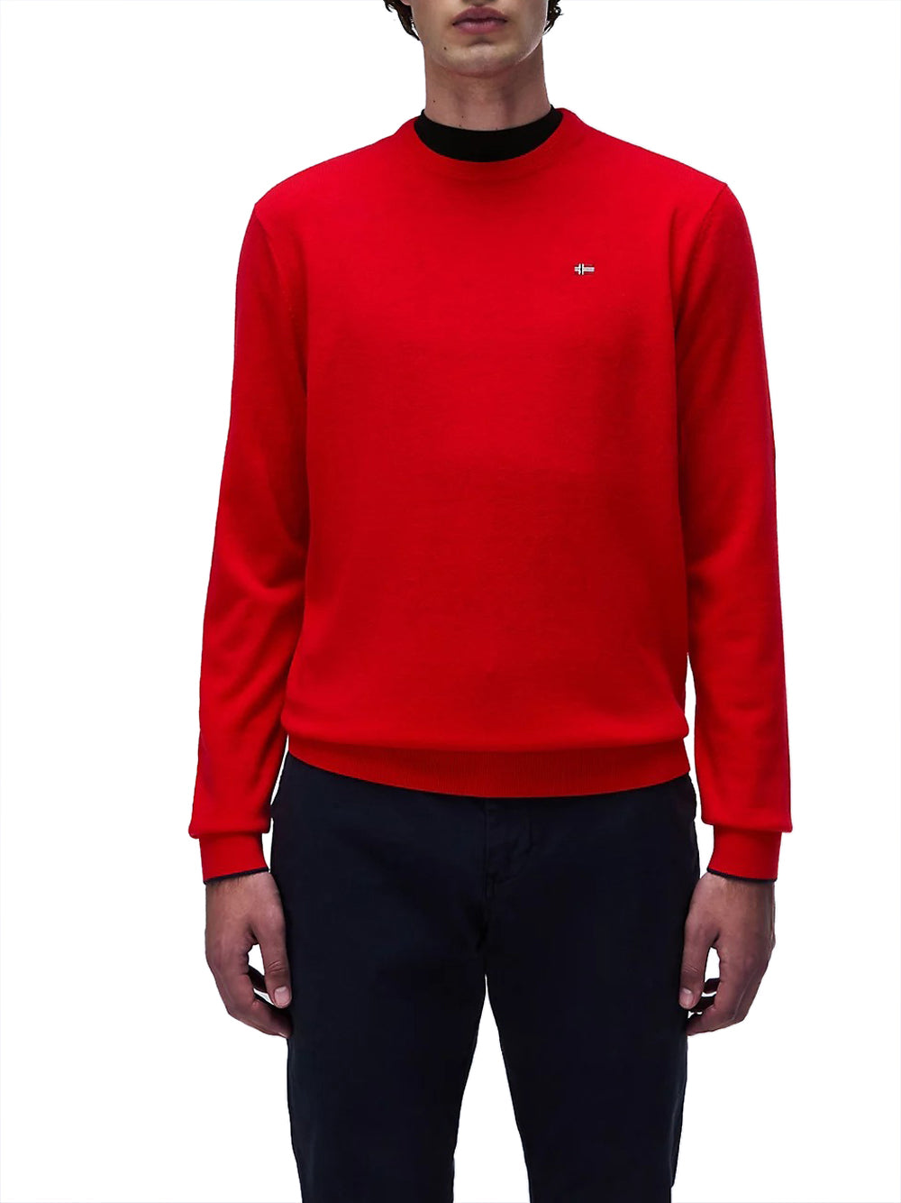 Maglione Napapijri Damavand da Uomo - Rosso