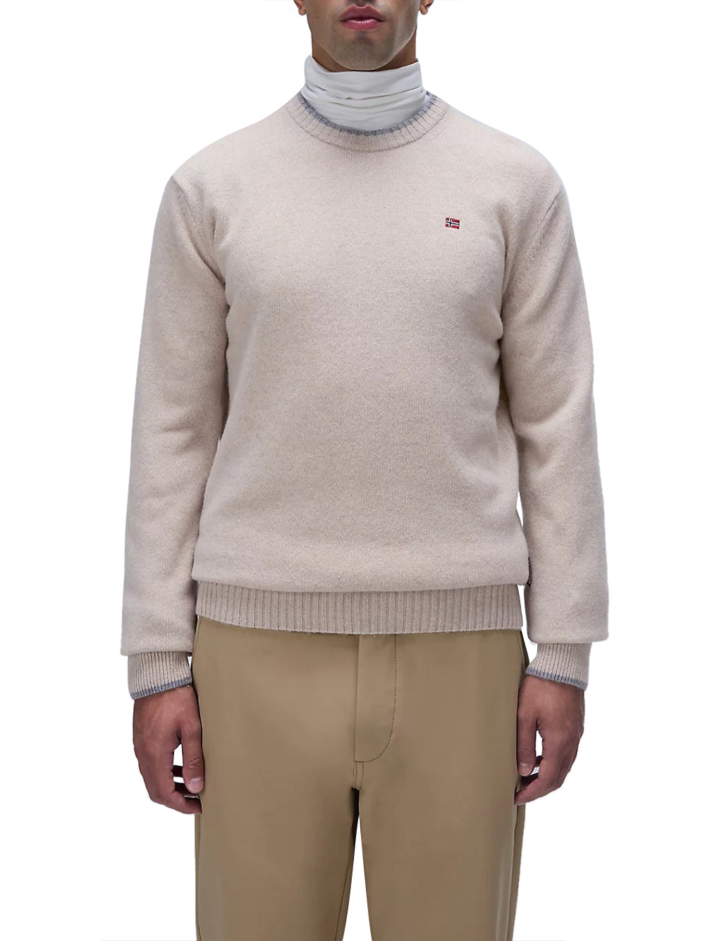 Maglione Napapijri Dain da Uomo - Beige