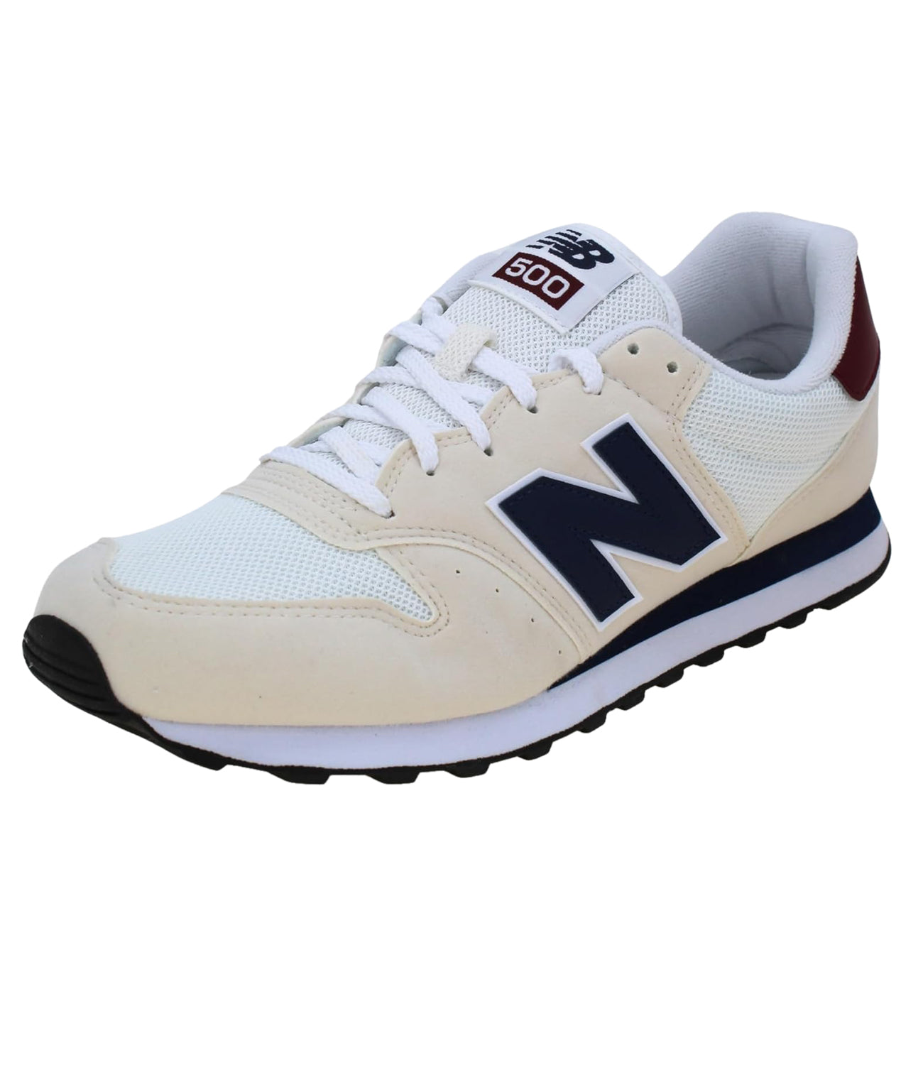 New Balance Sneakers Scarpa Lifestyle - Uomo - Tier 4 - Microfiber-Mesh - Alaska Blue Uomo Mod. GM500 RTC White-Navy-Red