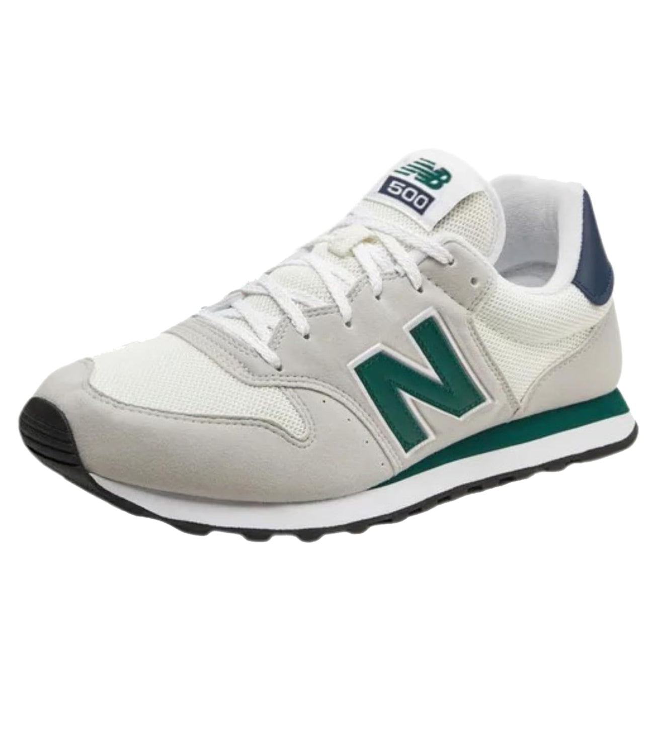 New Balance Sneakers Scarpa Lifestyle - Uomo - Tier 4 - Microfiber-Mesh - Alaska Blue Uomo Mod. GM500 RTO Alloy-White-Black