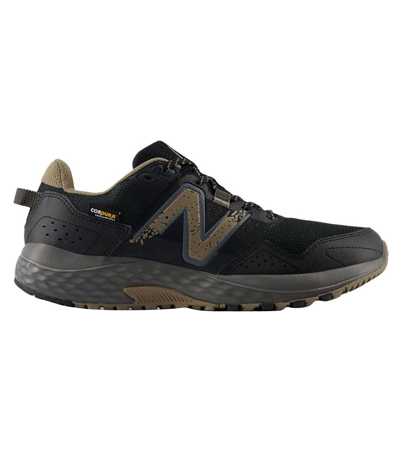 New Balance Sneakers Scarpa Running - Trail - Mens - Textile/Textile/Other - Black Uomo Mod. MT410 OK8 BLACK Nero