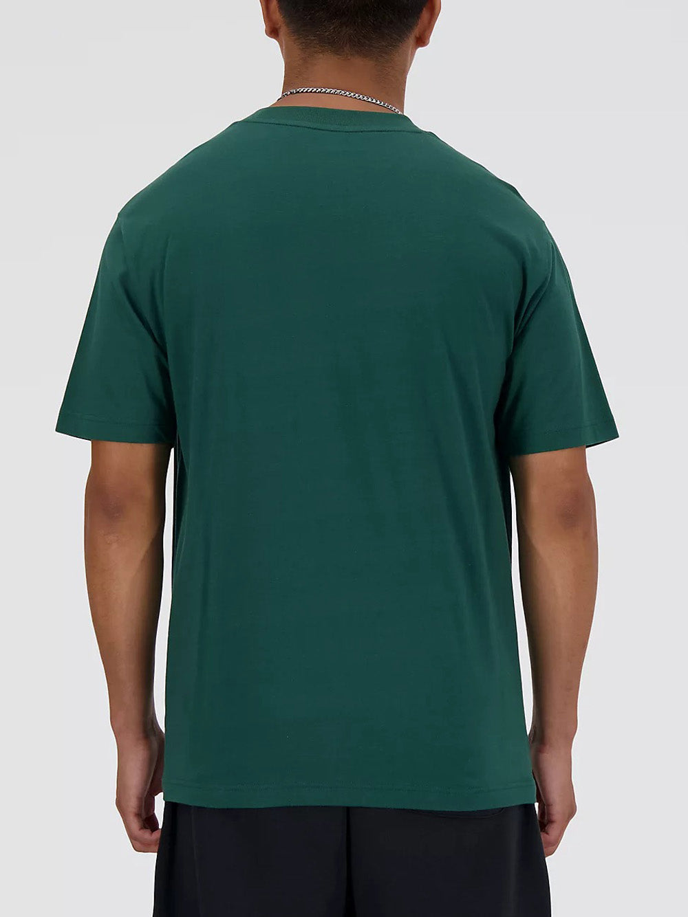 T-shirt New Balance Small Logo da Uomo - Verde